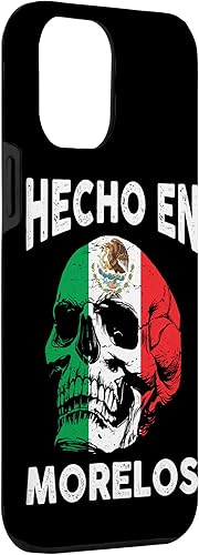 Vista 3 de iPhone 13 Pro Max Hecho en Morelos México - Bandera mexicana - Funda Morelos
