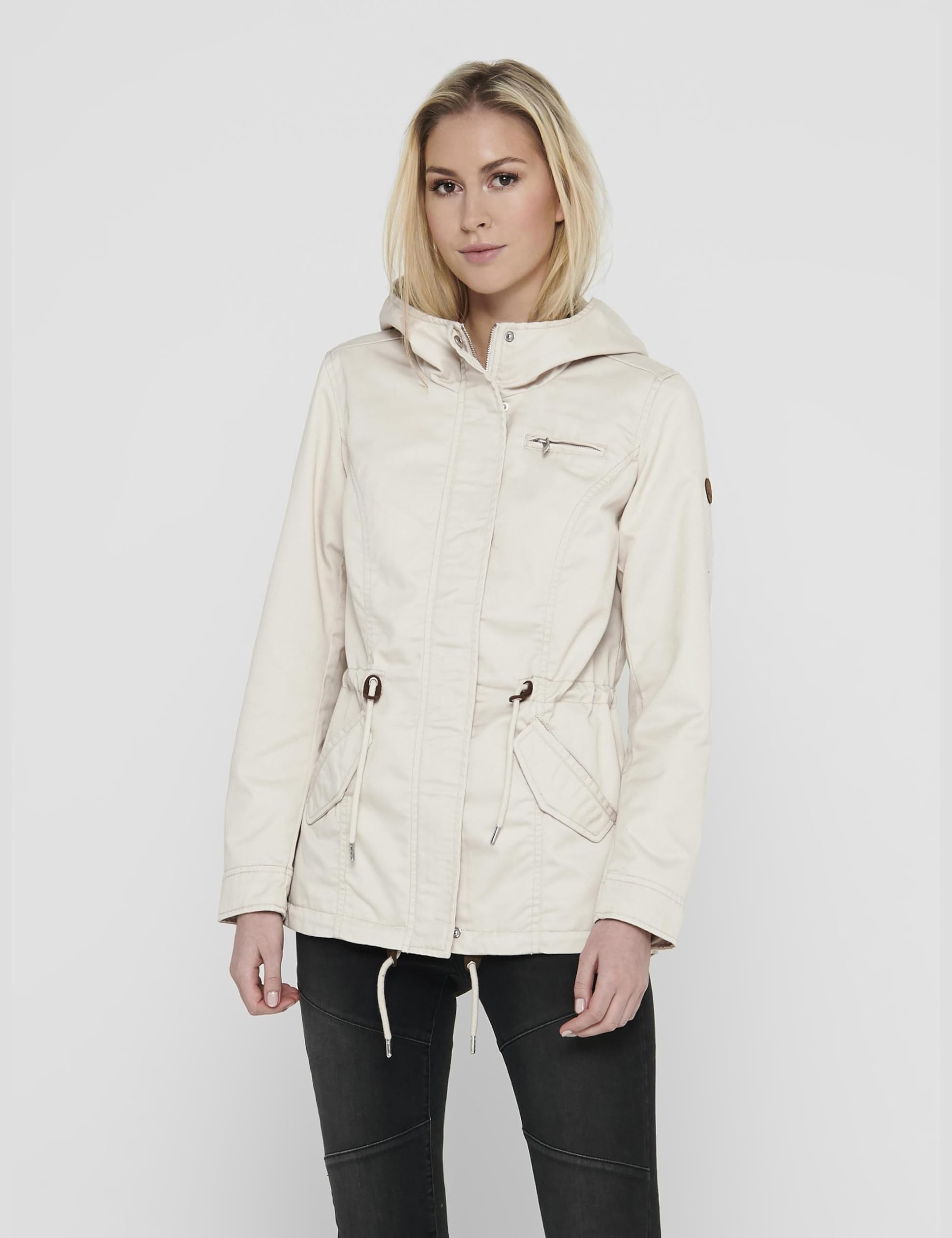 ONLY Female Jacke Leinen Parka