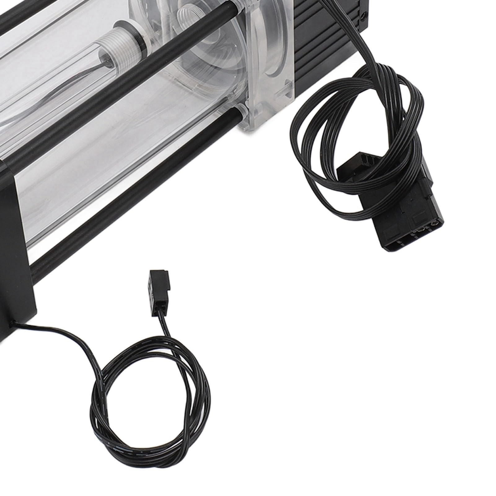 Zbiornik Pompy Chłodzącej PC z Czujnikiem Poziomu Cieczy 600L/H do Samodzielnego Montażu Akryl/czarny