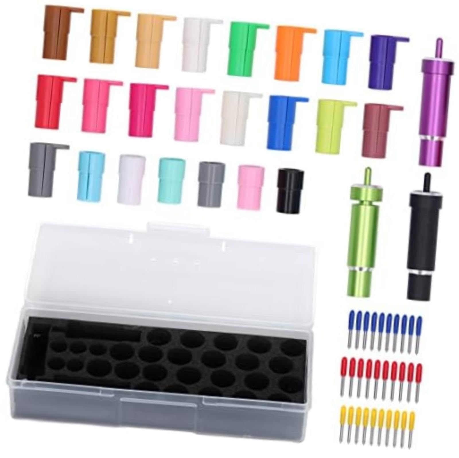 Accessorio per macchina da taglio, per supporto lama e kit adattatore penna Set di parti di ricambio con 30 lame, per Maker 3 Explore Air 2 One set adattatori lama per tagliaerba
