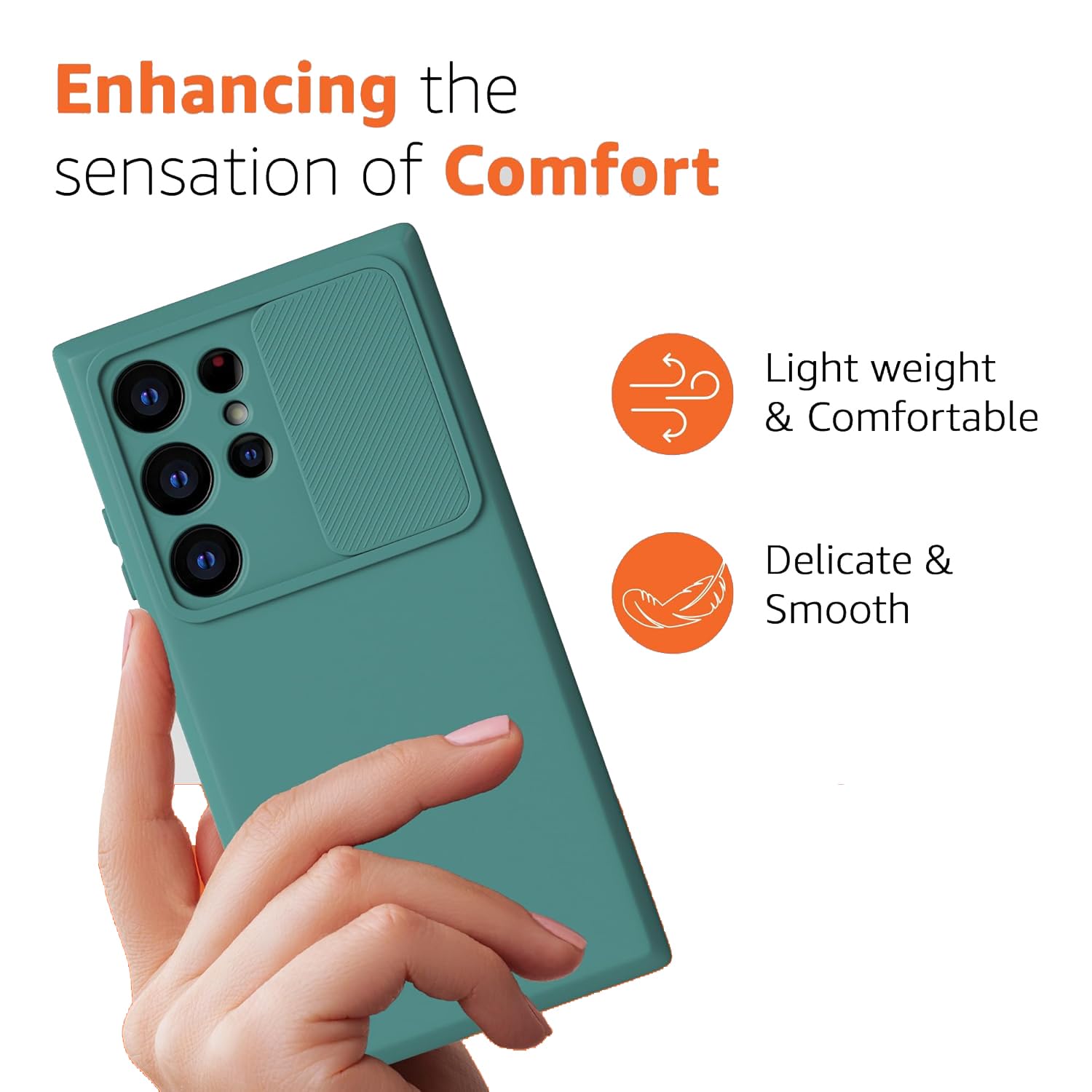 AmazonBasics Optik Armor Back Cover Case for Samsung Galaxy S23 Ultra (Poly Carbonate + TPU | Abyss Green) offers donot miss 5 AmazonBasics Optik Armor Back Cover Case for Samsung Galaxy S23 Ultra (Poly Carbonate + TPU | Abyss Green) offers donot miss