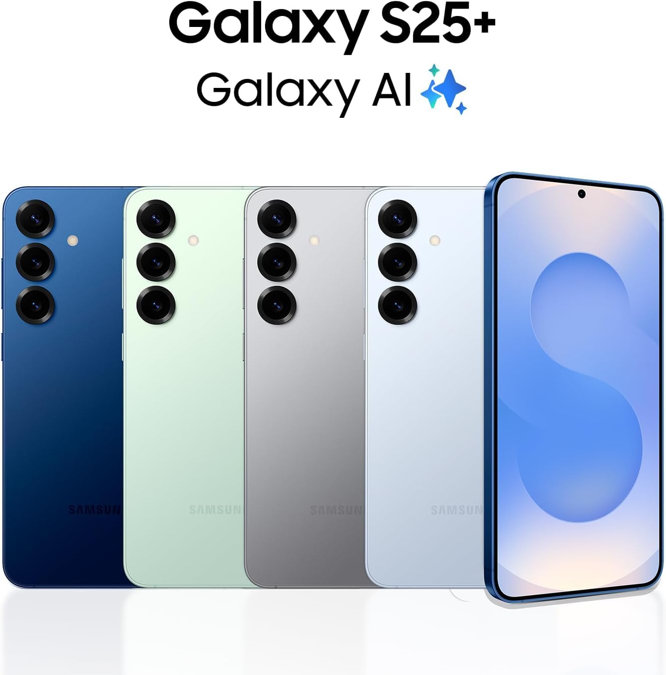 Samsung Galaxy S25+ Cell Phone, 256GB AI Smartphone, Unlocked