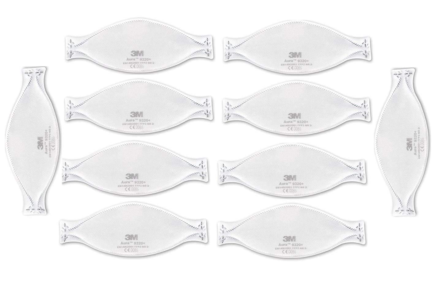 3M Disposable FFP2 Particulate Respirator (White, Without Valve, Pack of 10) (B08XW3ZDPL) Amazon Price History, Amazon Price Tracker