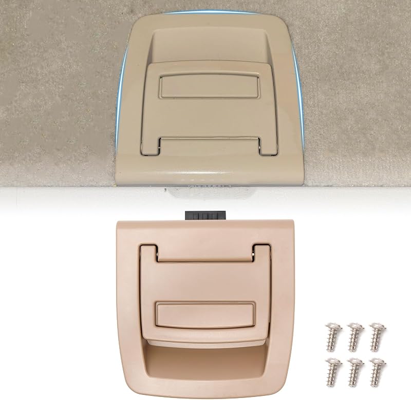 Alça do assoalho do porta-malas BJchiwu para BMW X5 e X6 – Bege, 1 unidade