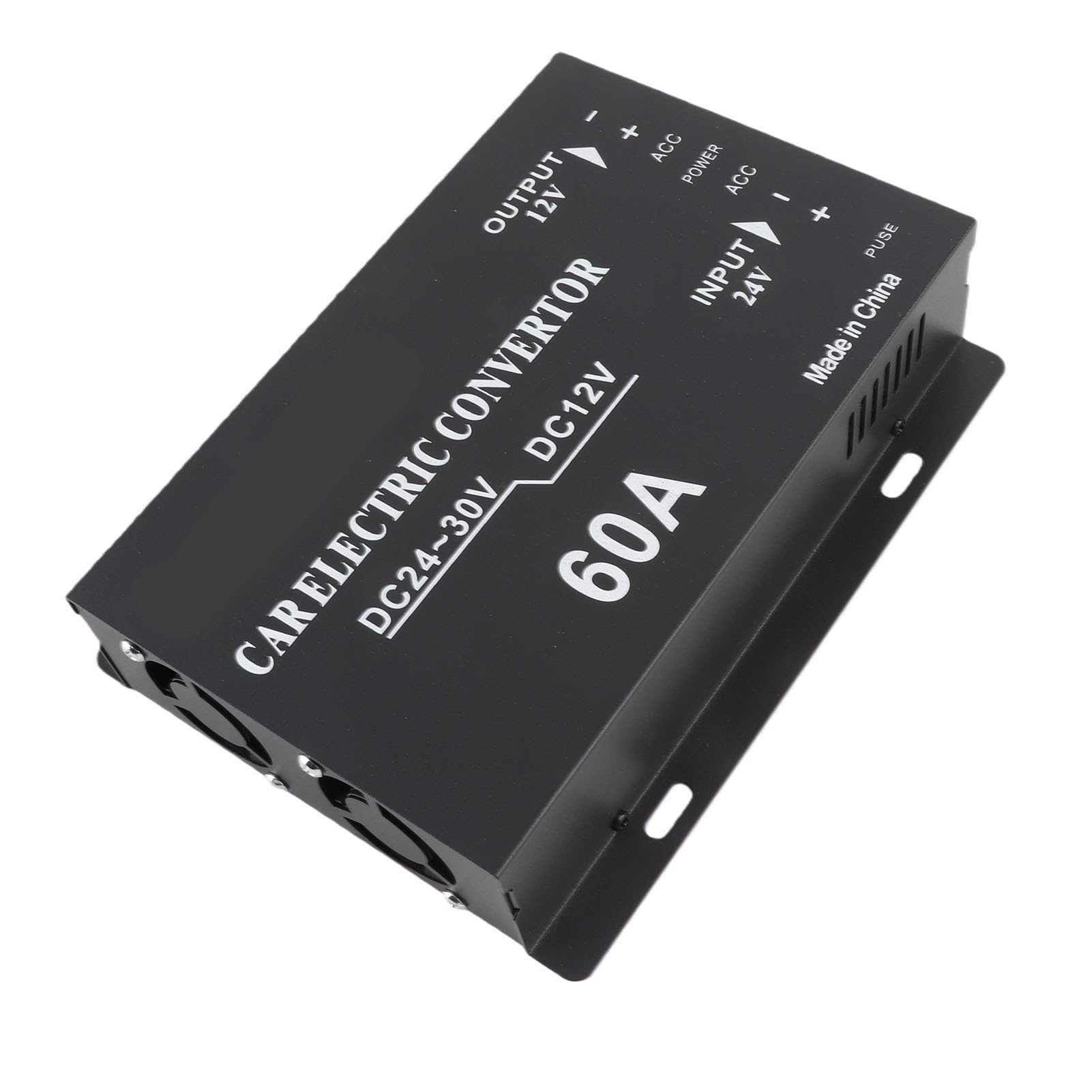 DC 24V a 12V 60A Step Down Converter Regolatore di tensione Adattatore di alimentazione per frigorifero per auto Display DVD Altoparlante della fotocamera