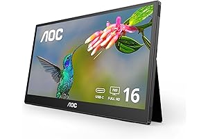 AOC 23" Class USB-C UltraSlim Portable Monitor 16T3EA