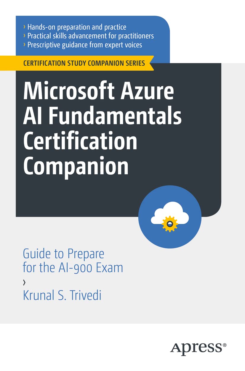 Cover of Microsoft Azure AI Fundamentals Certification Companion book