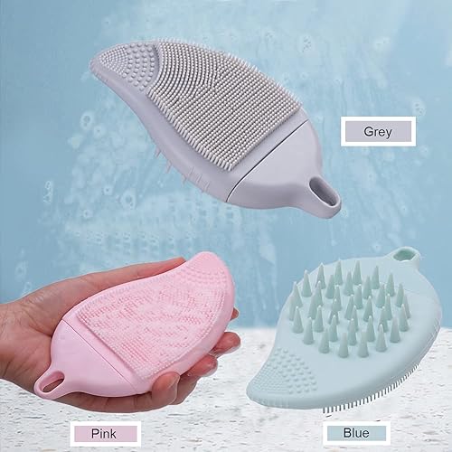 Miniatura 4 de Maxracy Limpiador facial de silicona cepillo de limpieza facial cepillo facial azul