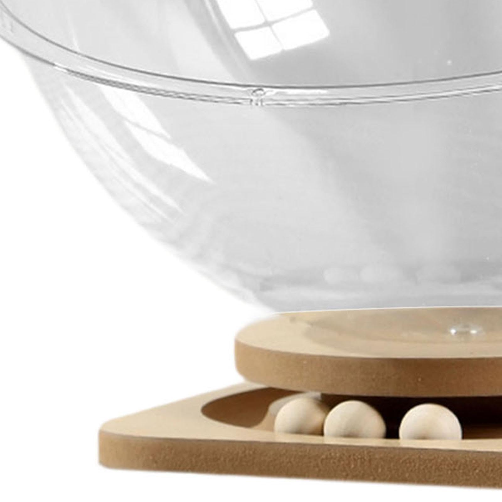Space Capsule Katzenbett Katzenhaus Katzen Spielzeug Katzen Kratzbaum mit Holz Acryl Zur Förderung Der Aktivität Und Erholung für Katzen für Haustier, XL