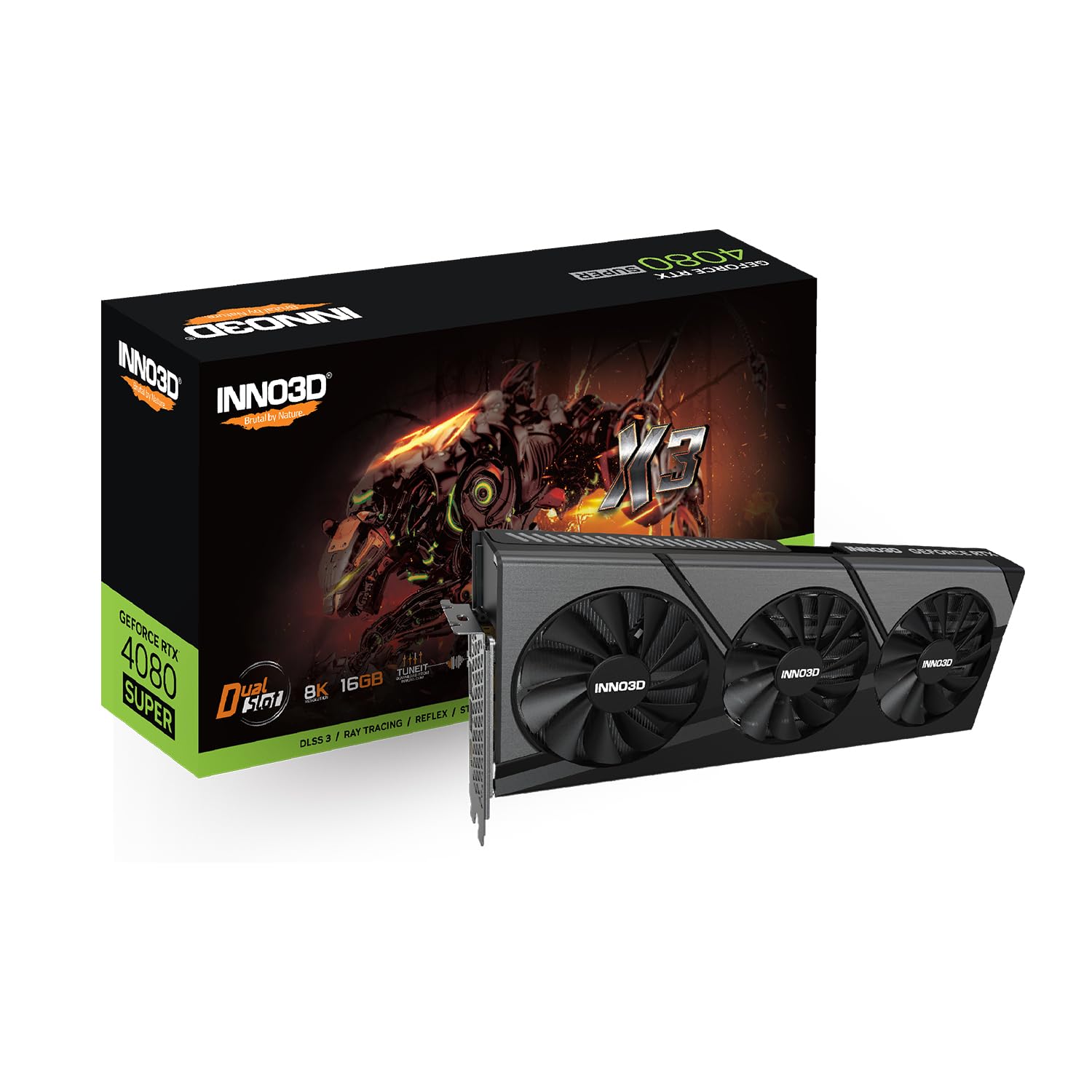 Amazon.in: Buy INNO3D NVIDIA Geforce RTX 4080 Super X3 16GB GDDR6X