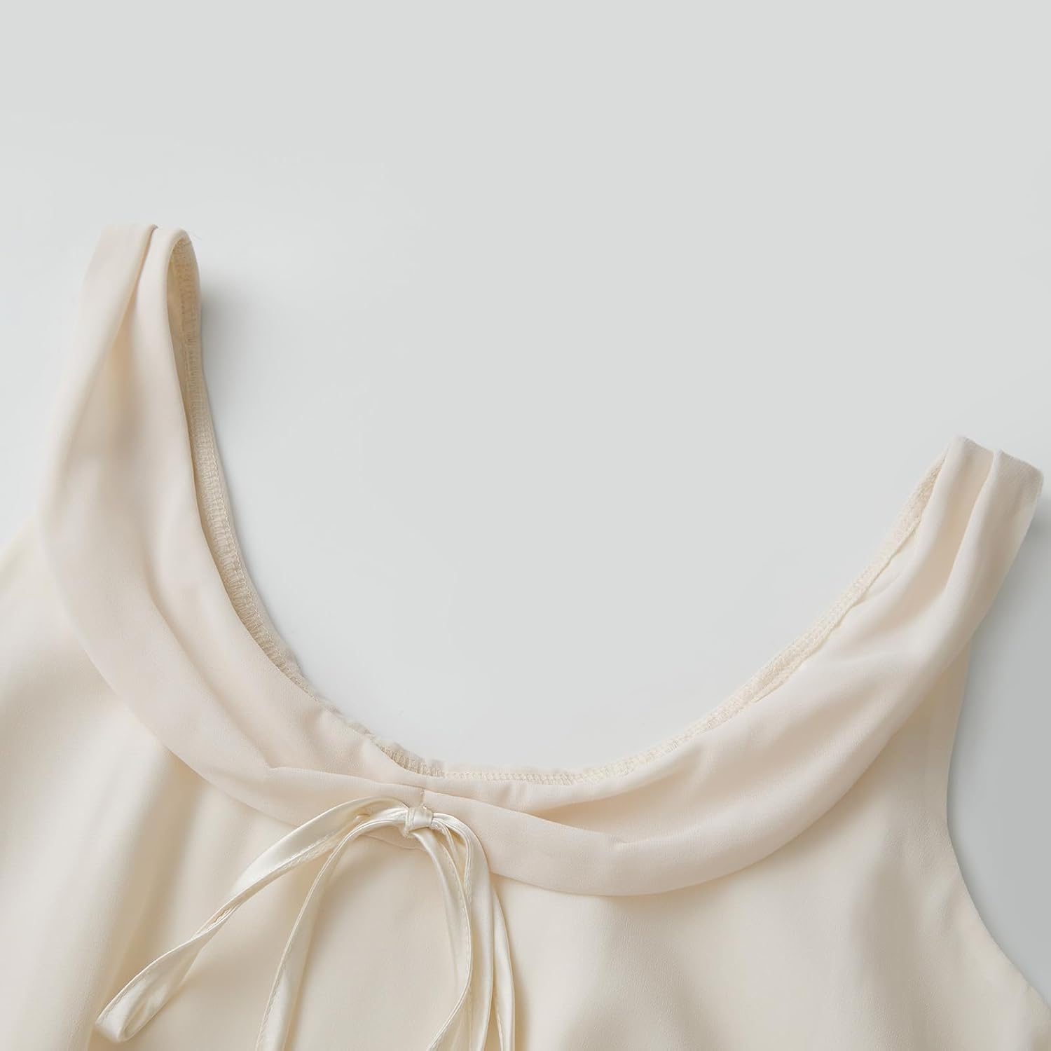 Seyurigaoka Ruffle Pajamas for Women Set 2 Piece Baby Doll Tank Top Micro Shorts Bridesmaid Bridal Pajamas Matching Pj Sets - Image 7