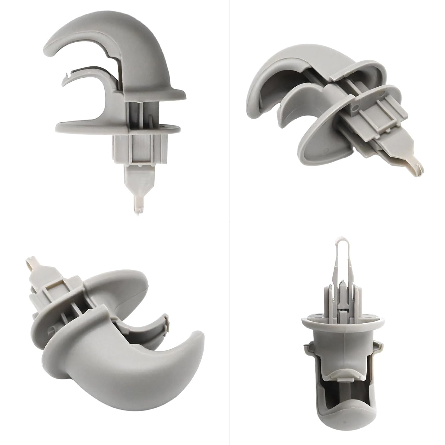 5HT25TL2AD 2 Pack Interior Coat Hook Clothes Hanger, Replacement for Dodge Ram 1500 2002-2005, Replacement for Dodge Ram 2500 3500 2003-2005, Replace 5HT25TL2AD 5HT25TL2AB