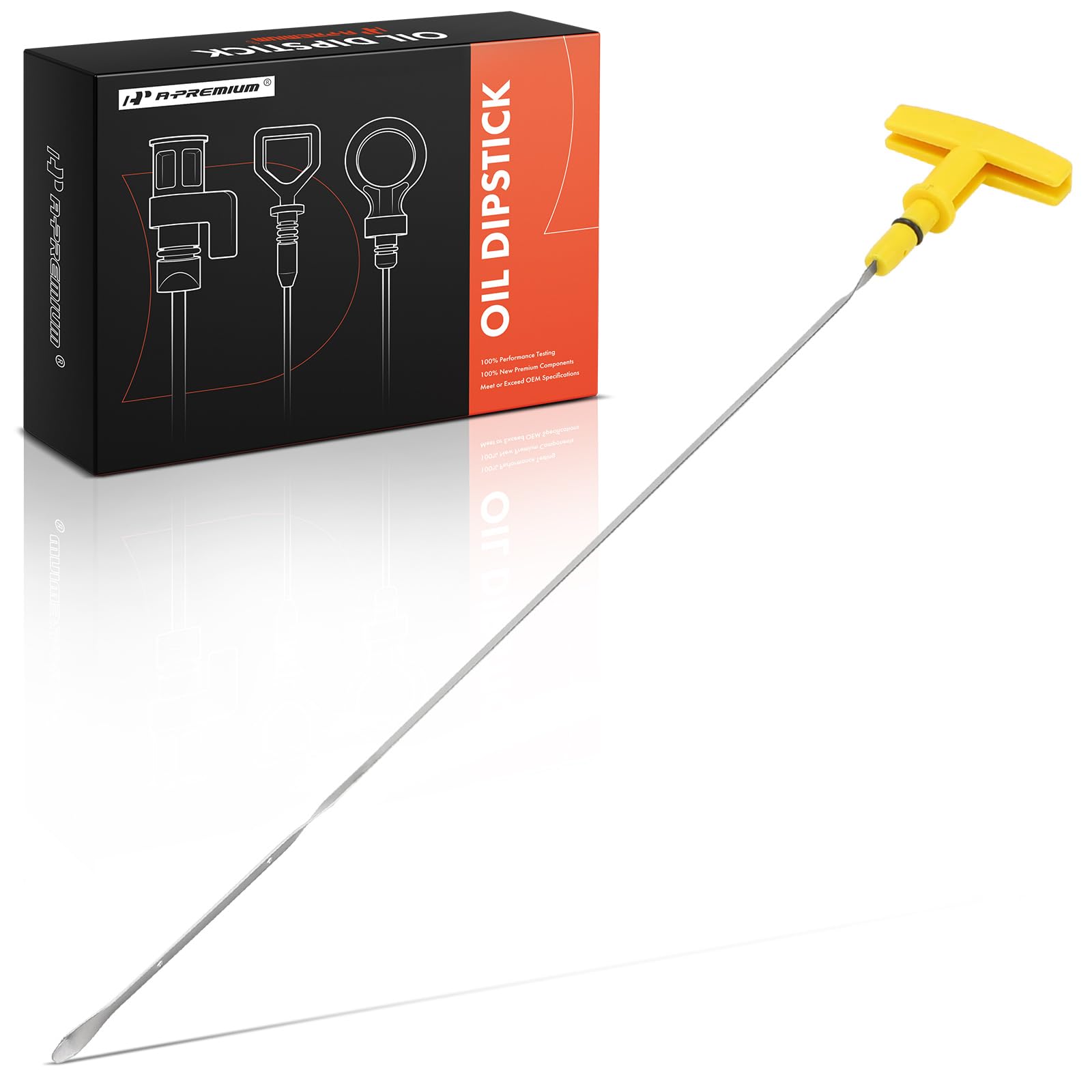 Amazon.com: A-Premium L4 2.5L Engine Oil Dipstick Compatible with 