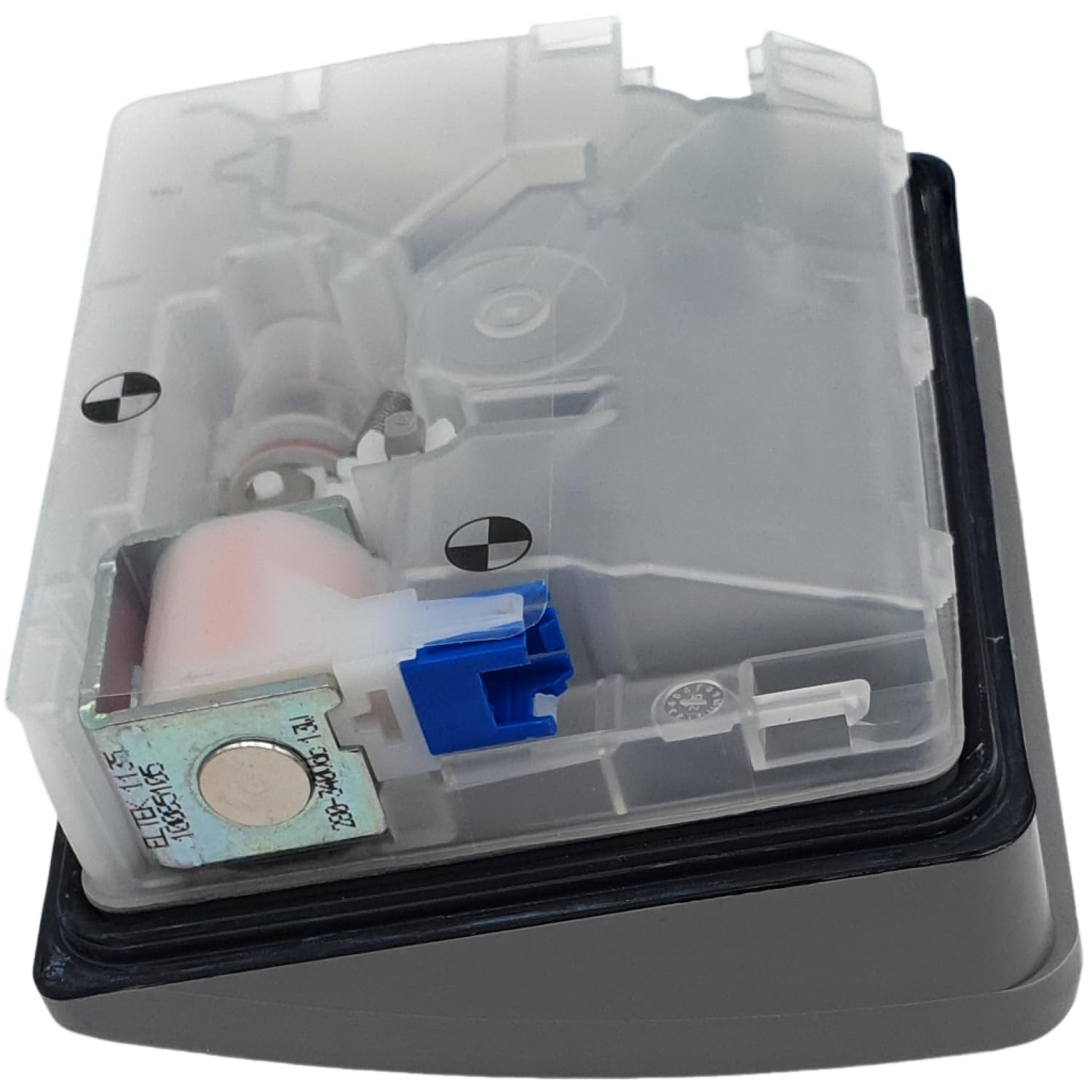 Unité de dosage pour lave-vaisselle 00755073 - Dispositif d'addition, nettoyant, module de porte, compatible avec Bosch Siemens - Gris - Remplace 12042696 00757778 - Chambre de prélavage 15
