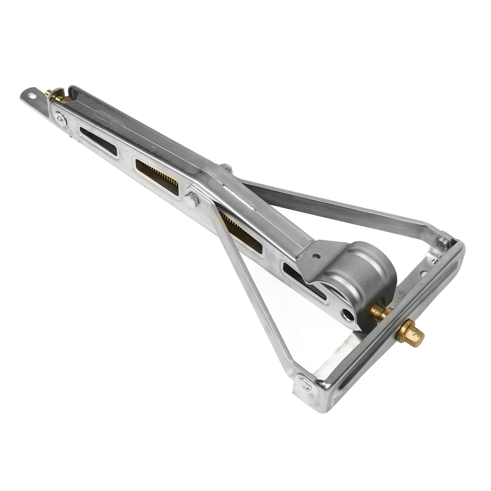 Elevador Estabilizador para Autocaravana Gato Estabilizador para Autocaravana RV Elevador Remolque 105 Mm a 520 Mm Hierro Ajustable Plegable