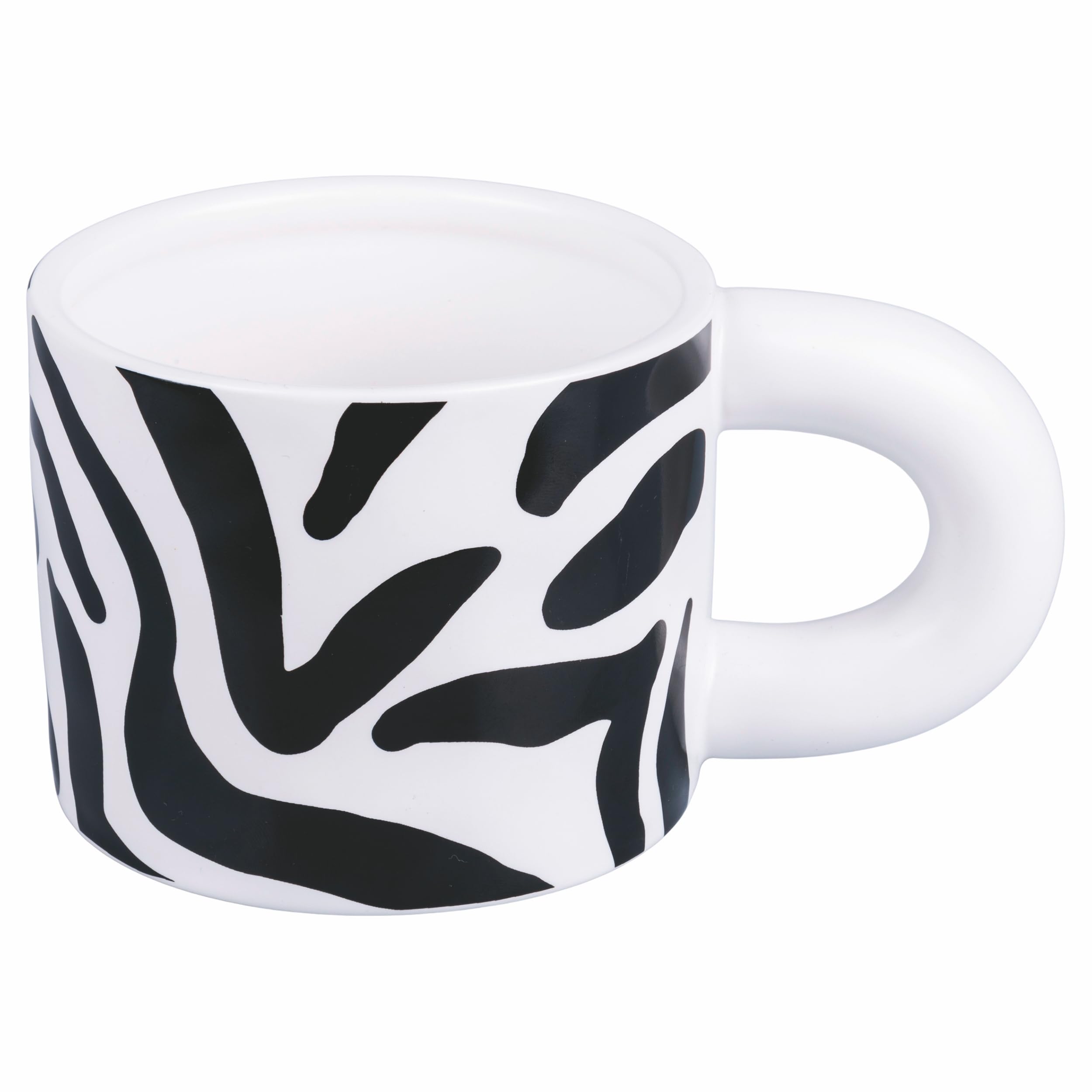 Villa d'Este Home Tivoli 1996 Safari Zebra Animal Design Porcelain Mug 360ml