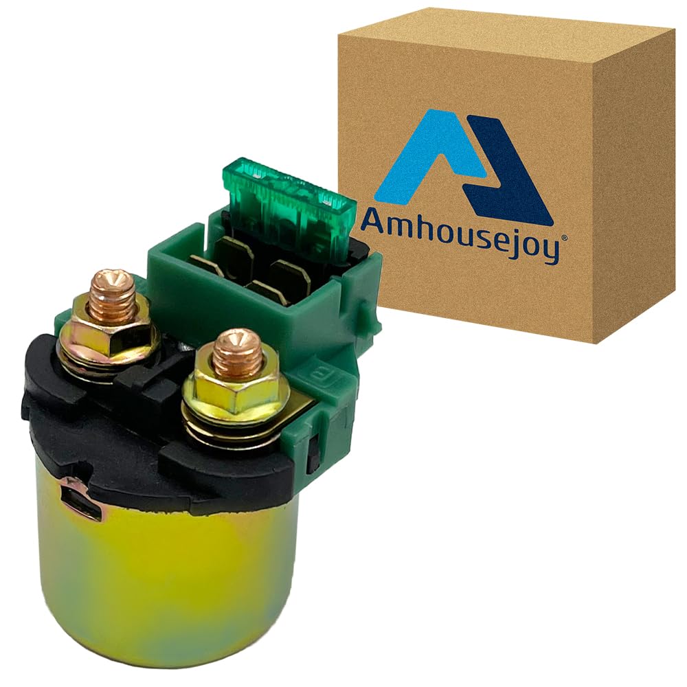 Amhousejoy Starter Solenoid Relay Fit for Kawasaki EX500