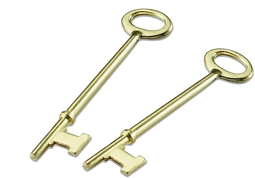 Lucky Line Skeleton Key with Flat TIP for Lever Locks,