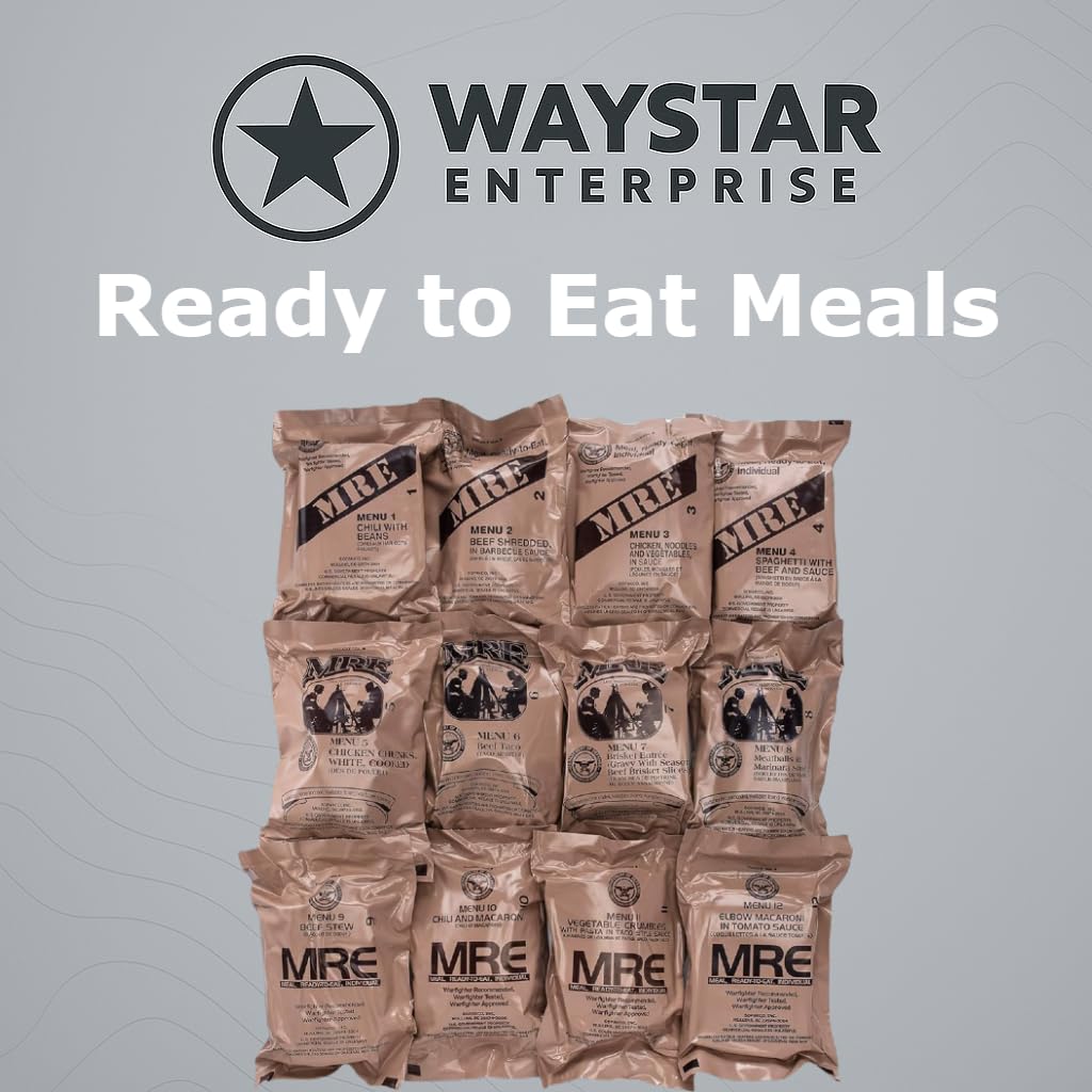 Amazon.com: U.S. MRE Meals Ready to Eat (12-Pack) – Military-Grade 