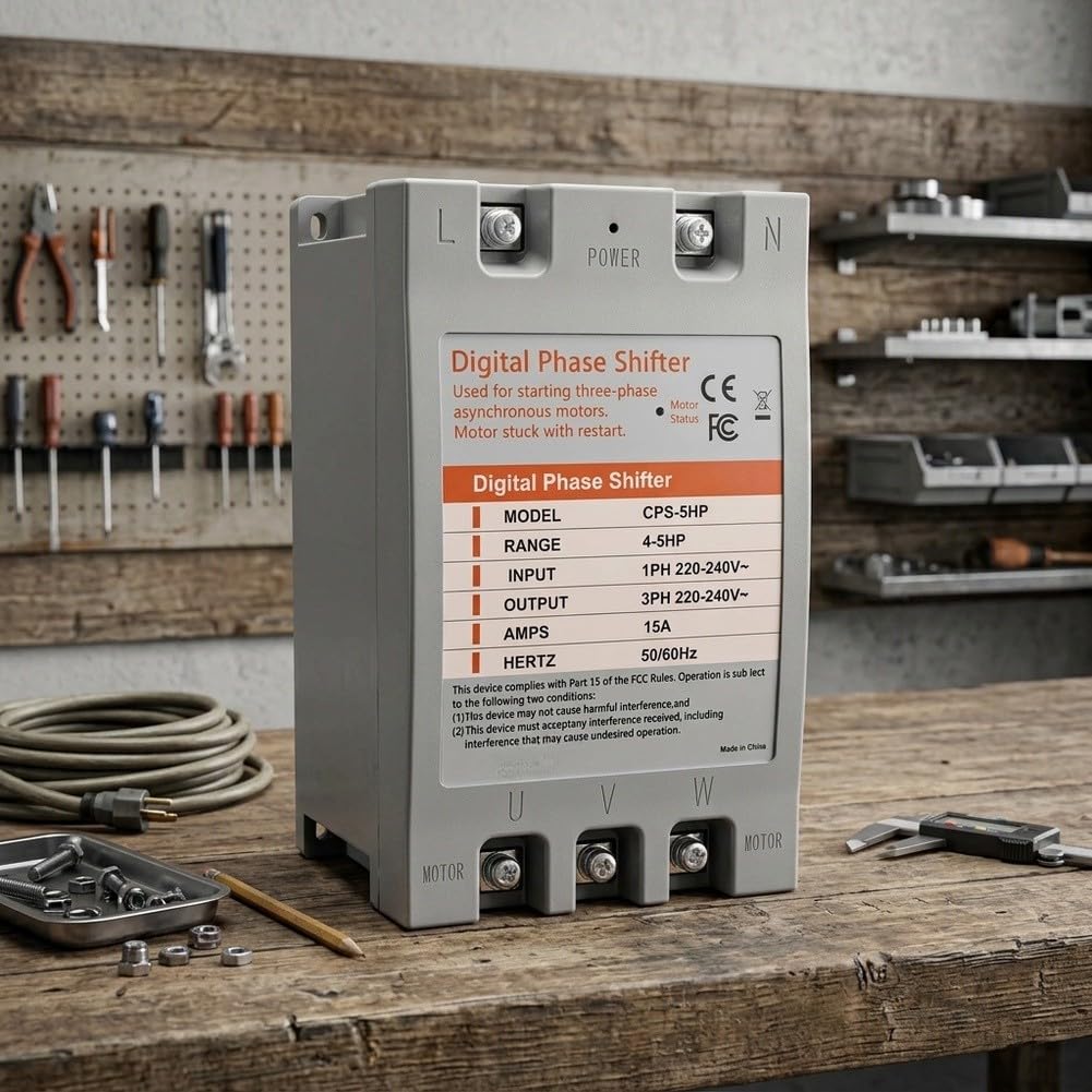 NbgrvB Einzel-zu-3-Phasen-Umrichter 5 PS, 220 V 15 A Digital für Phasens