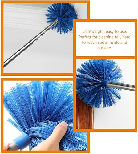 Miniatura 8 de Veemoon Ventiladores para exteriores, cepillos de limpieza para el hogar, limpiador de acero inoxidable, limpiador de techo, escoba, ventilador de