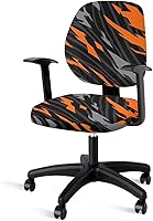 Vista 11 de Fundas para sillas de escritorio, con estampado de vaca, fundas de asiento para silla de oficina, 2 piezas, fundas para silla de computadora, fundas