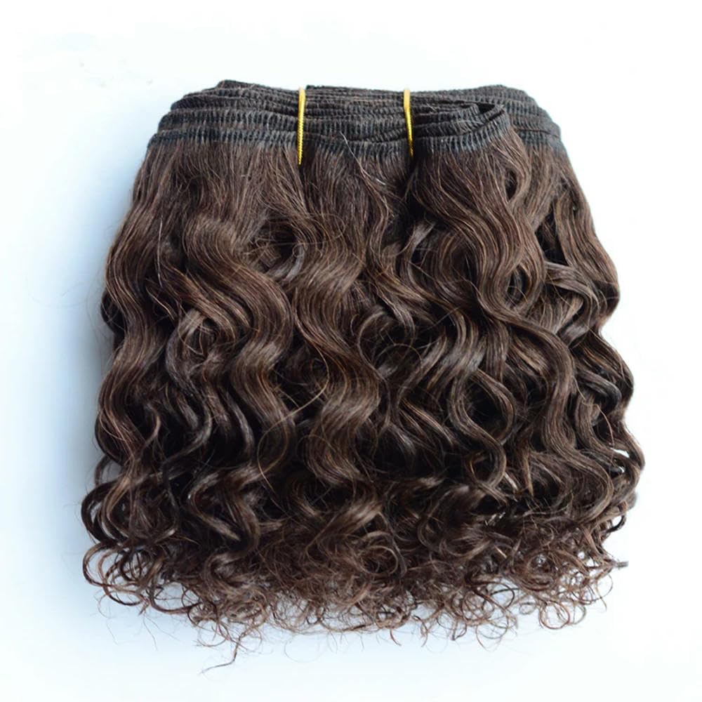 6 Pezzi di Colori Misti 15 cm * 100 cm Estensioni per Capelli in Lana per Tutte Le Bambole Capelli Ricci in Lana Fai da Te Parrucche per Bambole