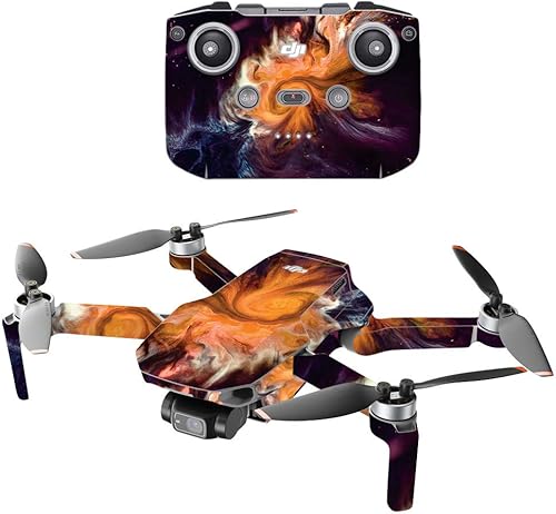 MIGHTY SKINS MightySkins - Compatible con DJI Mini 2 Dron portátil - Swirl Galaxy  Funda protectora de vinilo duradera y única  Fácil de aplicar,