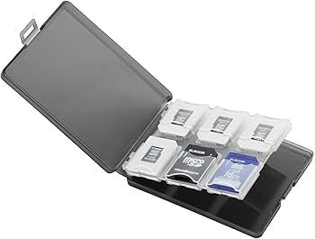 メモリーケース12枚収納ボックス SD/microSD Memory用 Amazon | エレコム SD microSDケース 12枚収納 (SD 12枚 / microSD 11