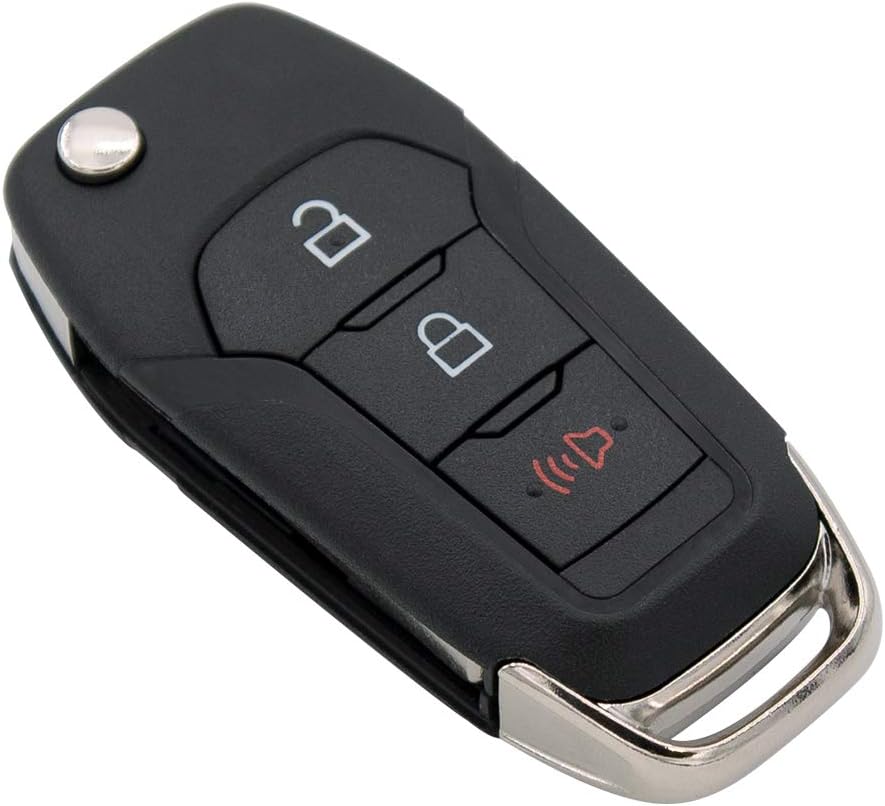 Keyless2Go Replacement for 3 Button Flip Key Ford N5F-A08TAA 164-R8130