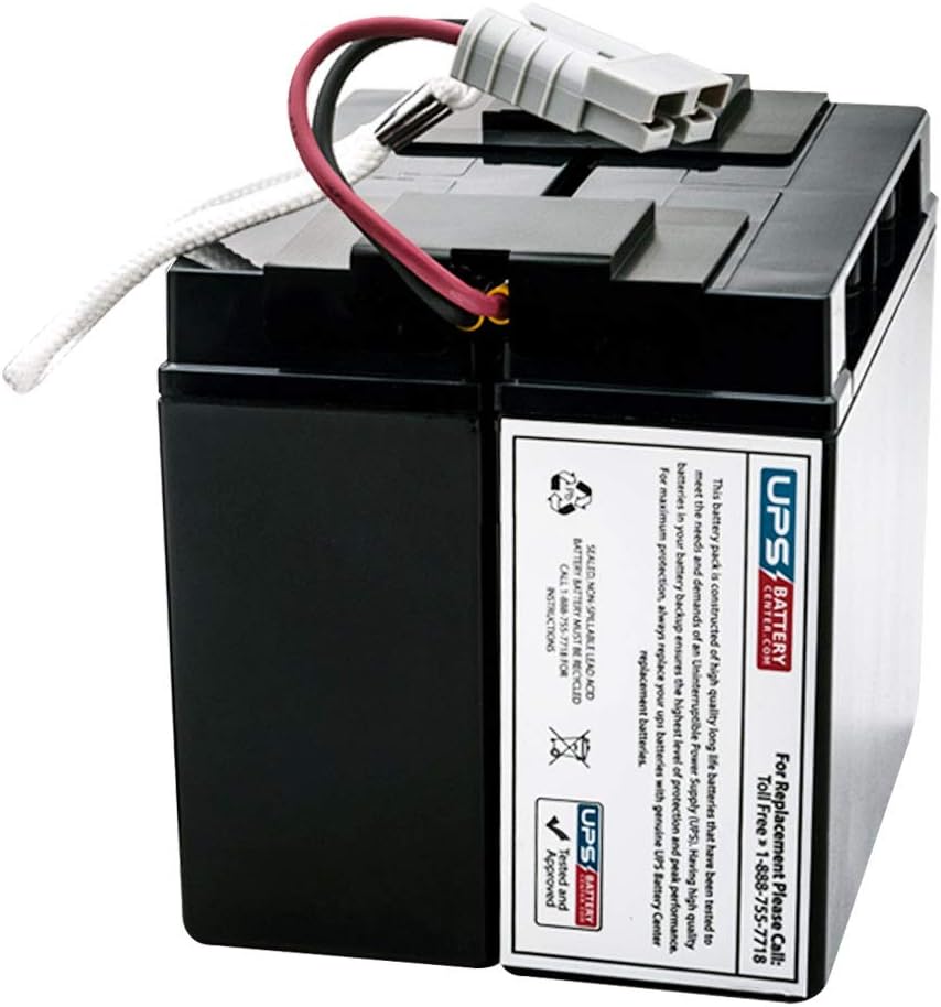 UPSBatteryCenter® Compatible Replacement Battery Cartridge for APC 2000VA Smart-UPS C LCD 230V SMC2000I-RS