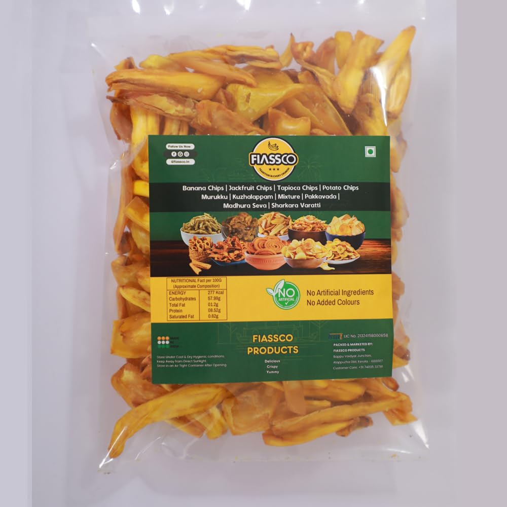 FIASSCO JACKFRUIT CHIPS - Traditional Kerala Snack (250g) (B0DGY3NZZ8) Amazon Price History, Amazon Price Tracker