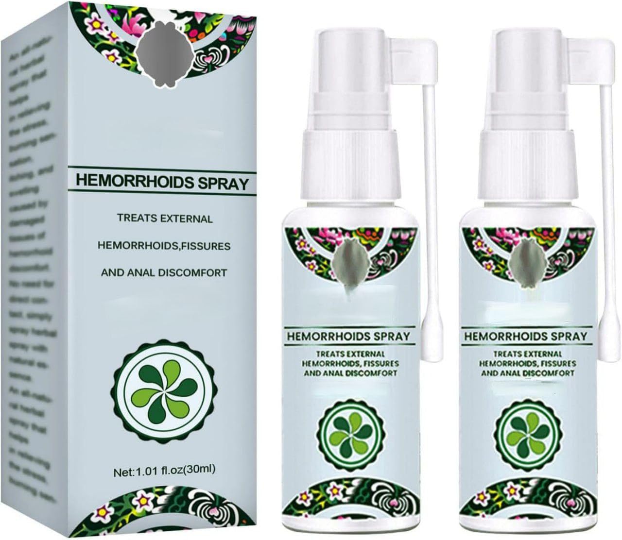NOOR ALAZAWI Hemorrhoids Spray for Men & Women | Piles Care Spray | Herbal Oil Spray for Painful Piles (100 Ml) - (Pack of 2) (B0D6C6YS37) Amazon Price History, Amazon Price Tracker