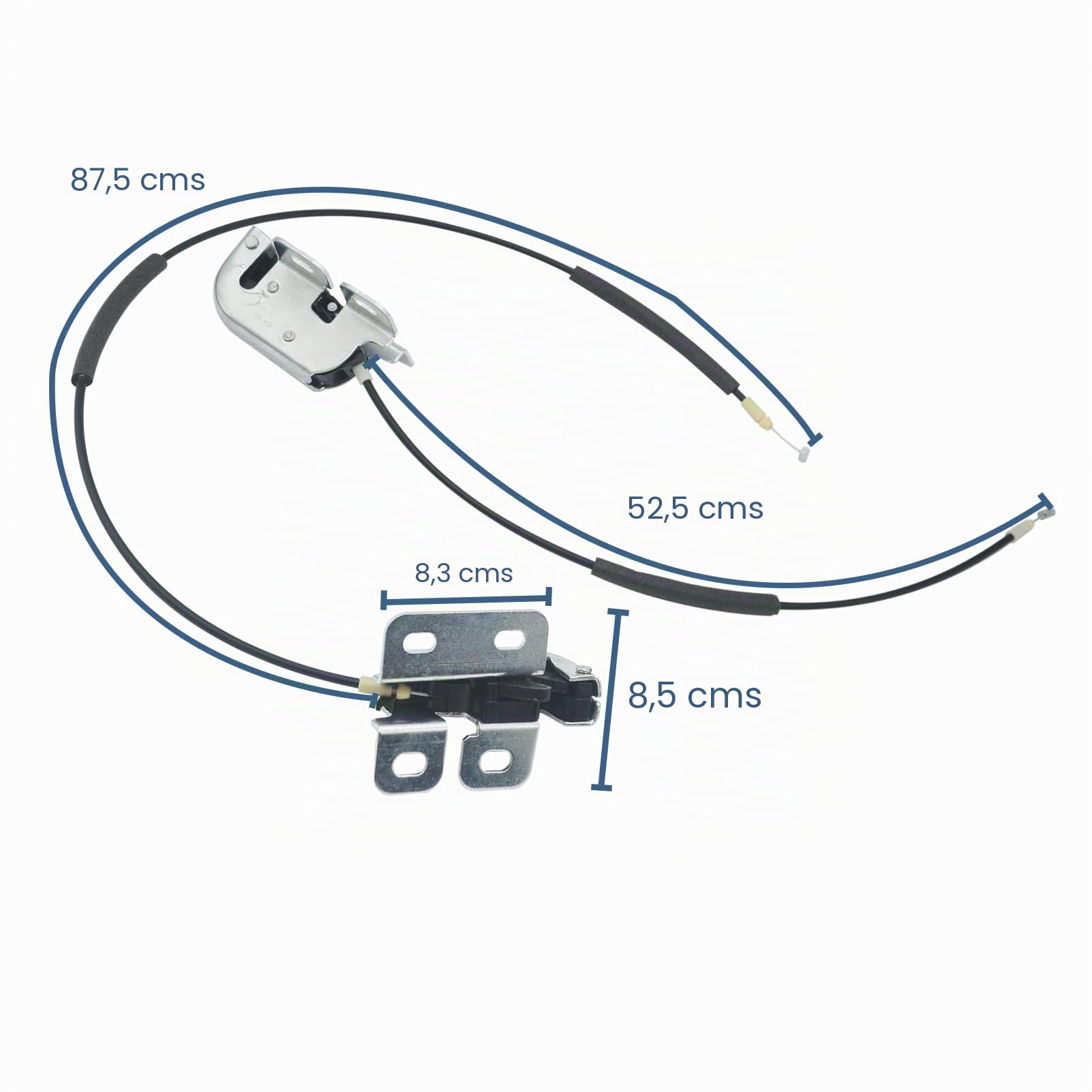 1 par cerradura de puerta trasera para Koleos 2010-2013 905932234R 905939948R