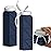 BEAUTAIL Collapsible Water Bottles with Straw 20.6oz, Silicone Foldable Portable Water Bottle, BPA-Free, Leakproof Reusable for Travel Camping Hiking Cycling Yoga Sports, 1 Pack (Dark Blue)