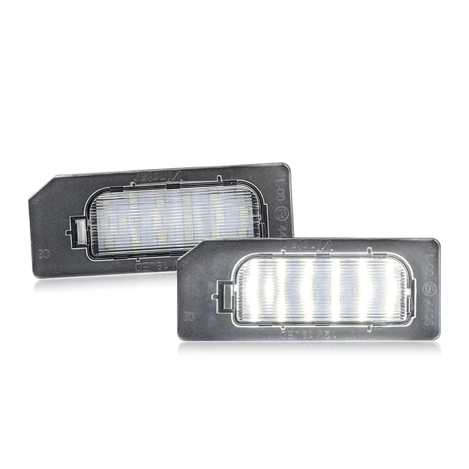Luz LED de matrícula blanca para Outlander y ASX 2011-2020 impermeable 2 uds 8