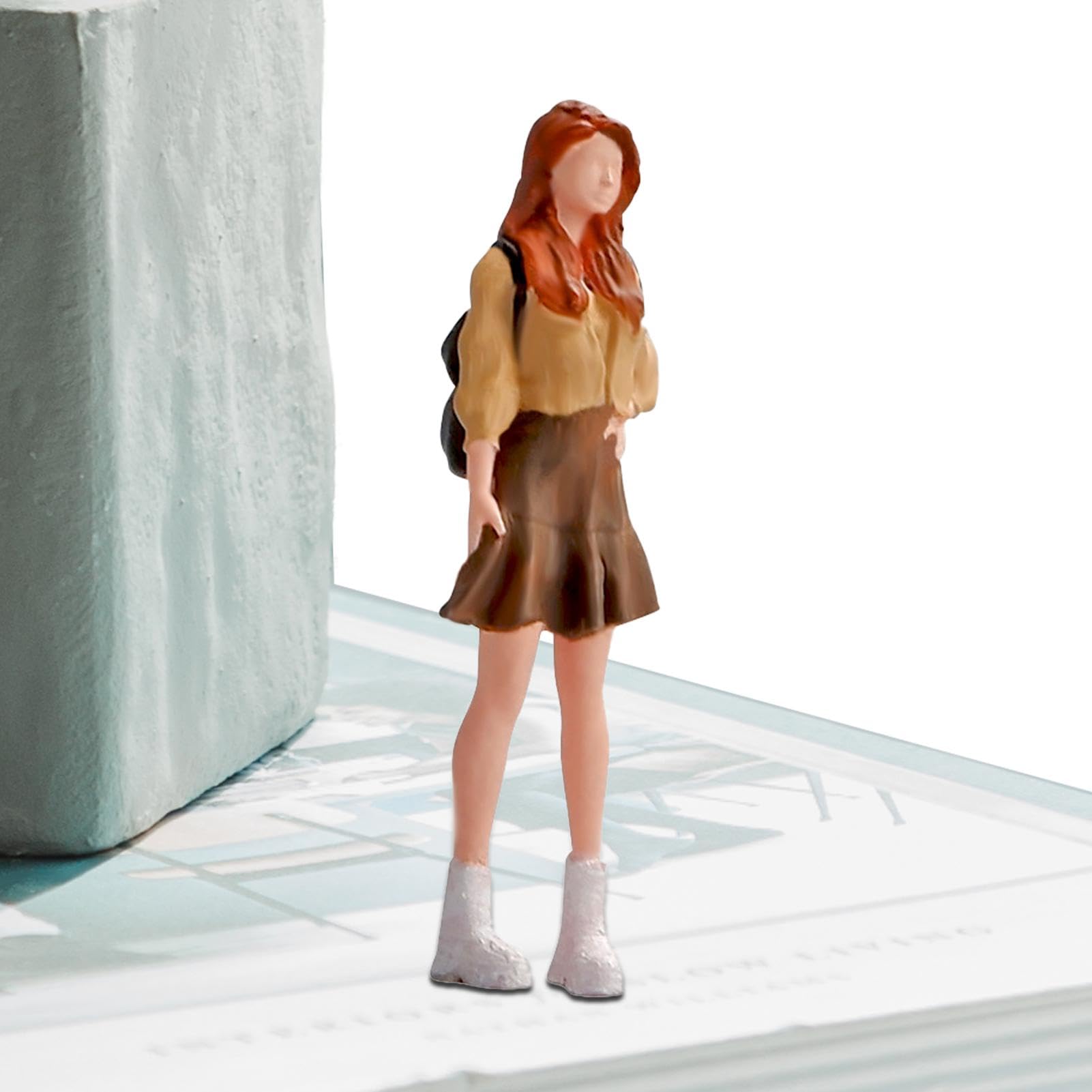 Amazon.co.jp: ジオラマ用ミニチュア人物フィギュア、ジオラマガール