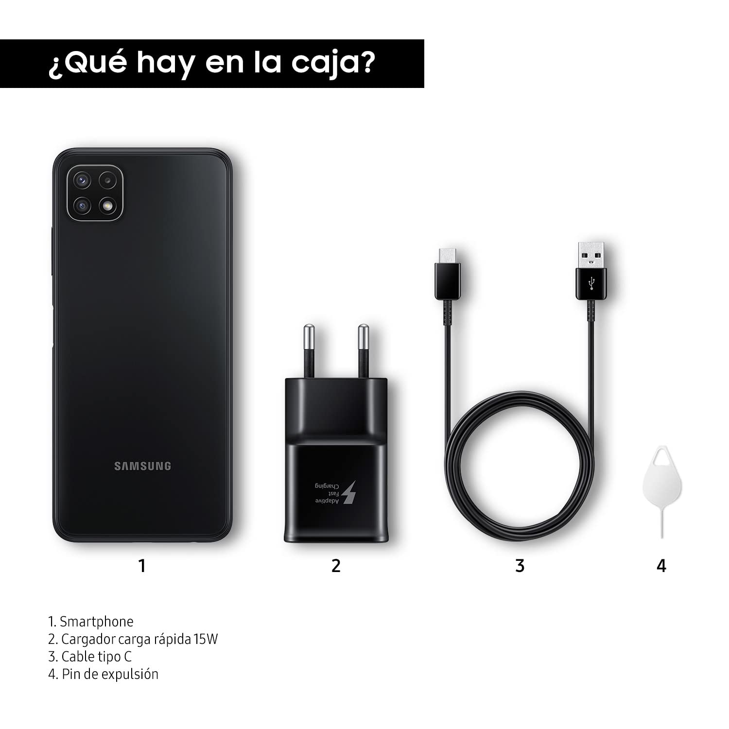 Samsun Galaxy A22 5G Cellulari 128GB 6.6 Zoll (16.8 cm) Dual-SIM Android 11 Grigio (Ricondizionato)