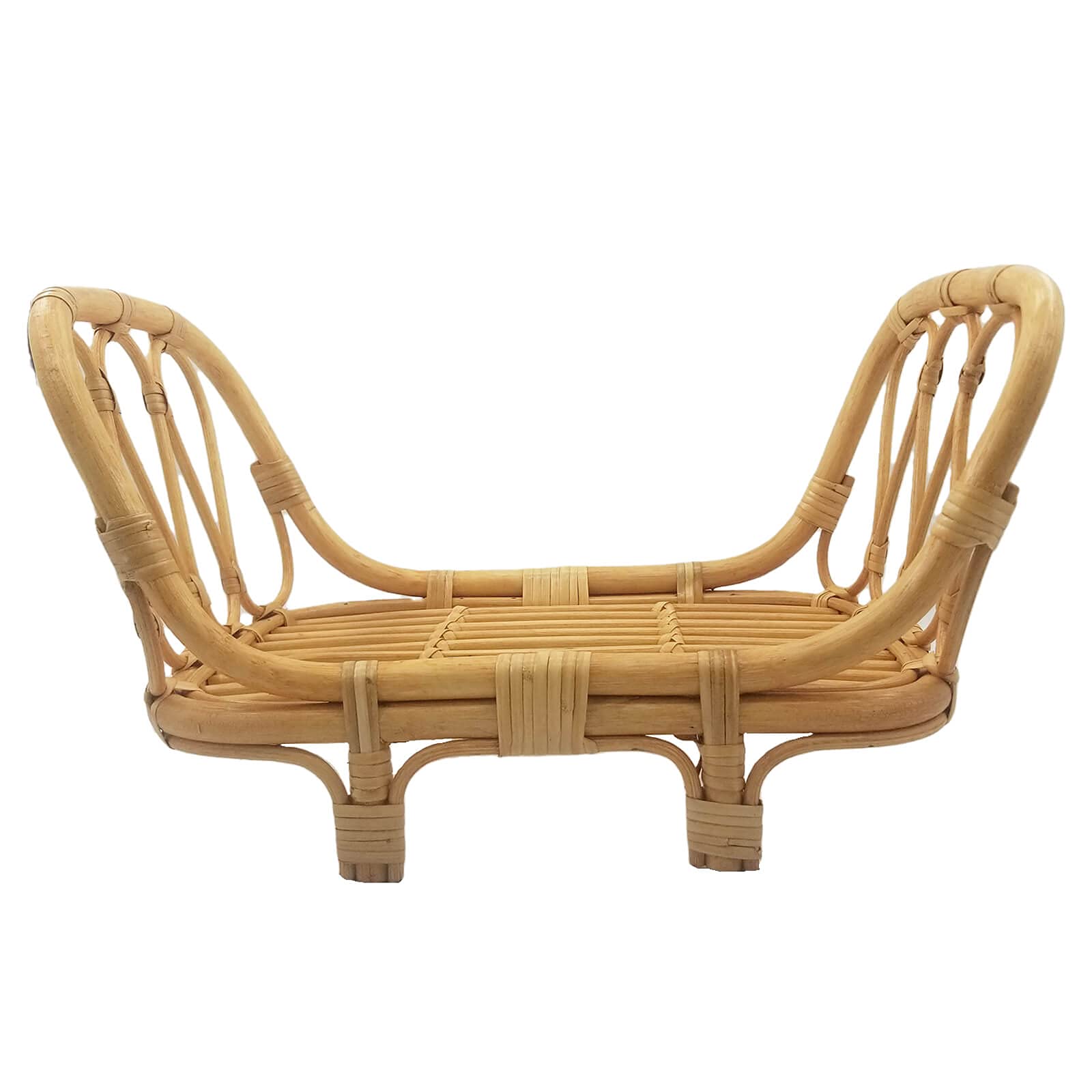 Amazon | ニューボーンフォト 手作りのレトロな織り籐のまぐさ桶  