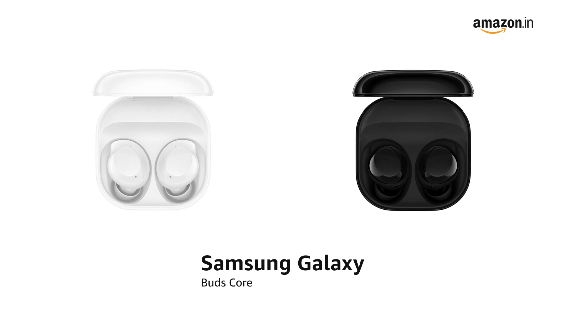 Samsung Galaxy Buds Core (Black) Galaxy AI Enabled in-Ear TWS with