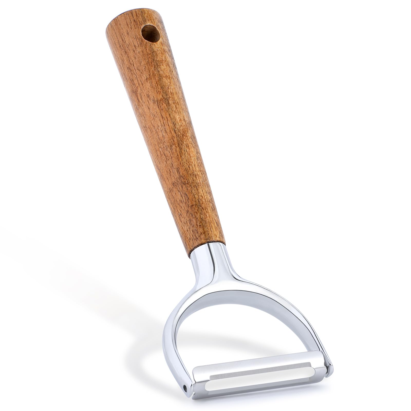 Paquete de 2 peladores para zurdos, herramientas de cocina zurdas para verduras, frutas, papas, zanahorias, manzanas, peladores de mano izquierda y derecha 6