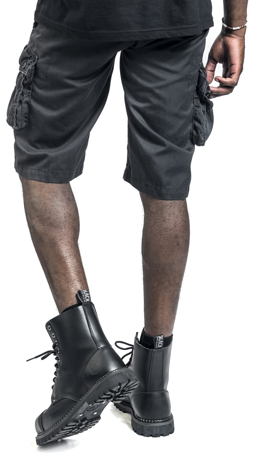 Brandit Soho Frauen Short schwarz Basics 30