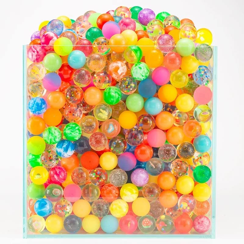 PIQIUQIU 24 Palline da 28 mm, per Bambini, Feste di Compleanno dei Bambini, Colore Casuale