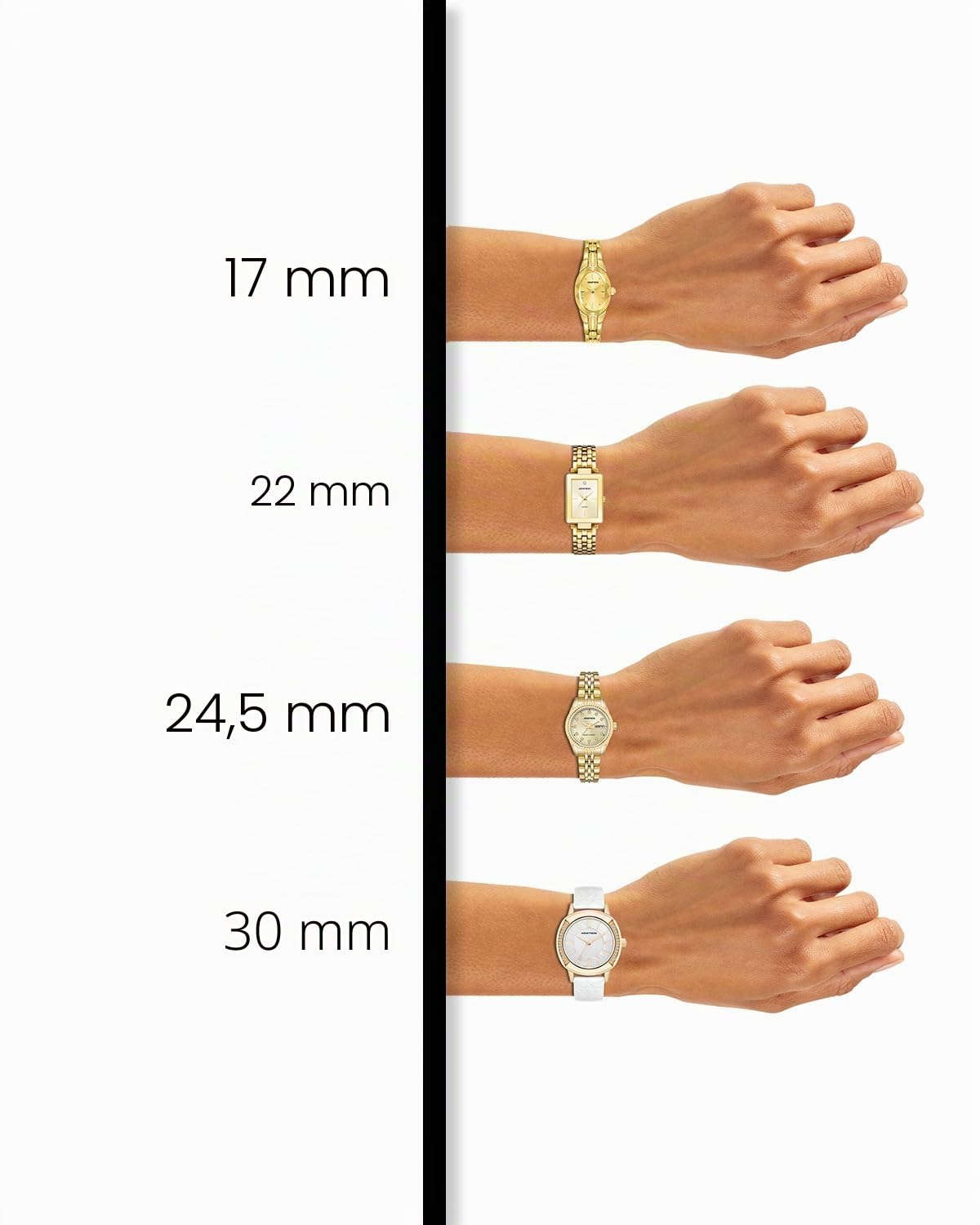 Armitron Women's Genuine Crystal Accented Day/Date Function Bracelet Watch, 75/2475