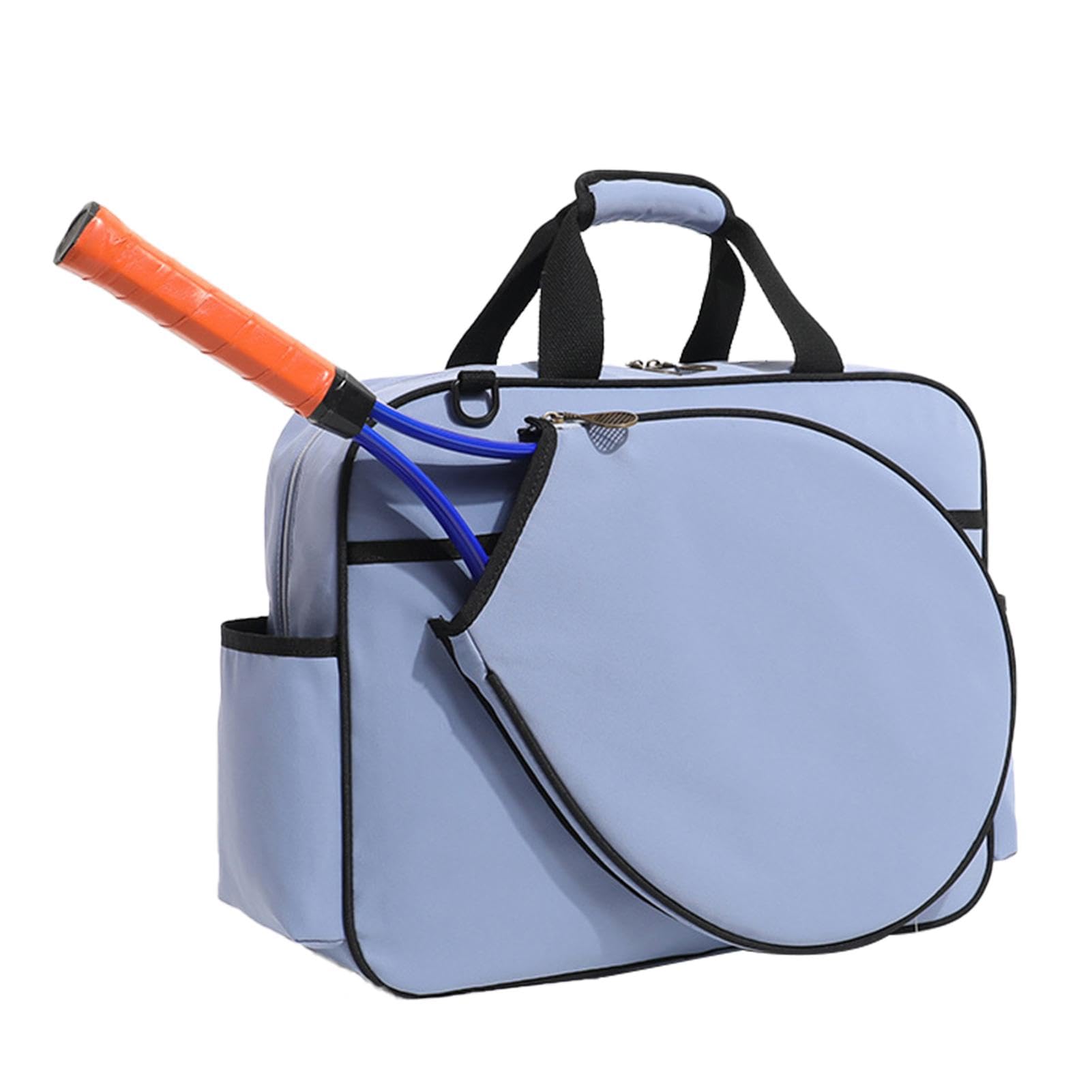 Borsa per racchette da tennis, Borsa da tennis - Borsa a tracolla per racchetta - Zaino da tennis impermeabile, borsa a tracolla per racchetta da tennis per racchetta da tennis per racchetta da badmin
