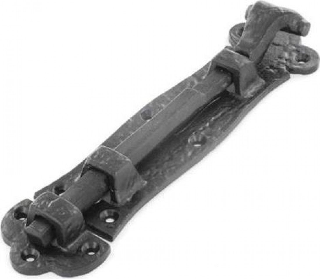 125MM BLACK ANTIQUE DOOR BOLT LOCK