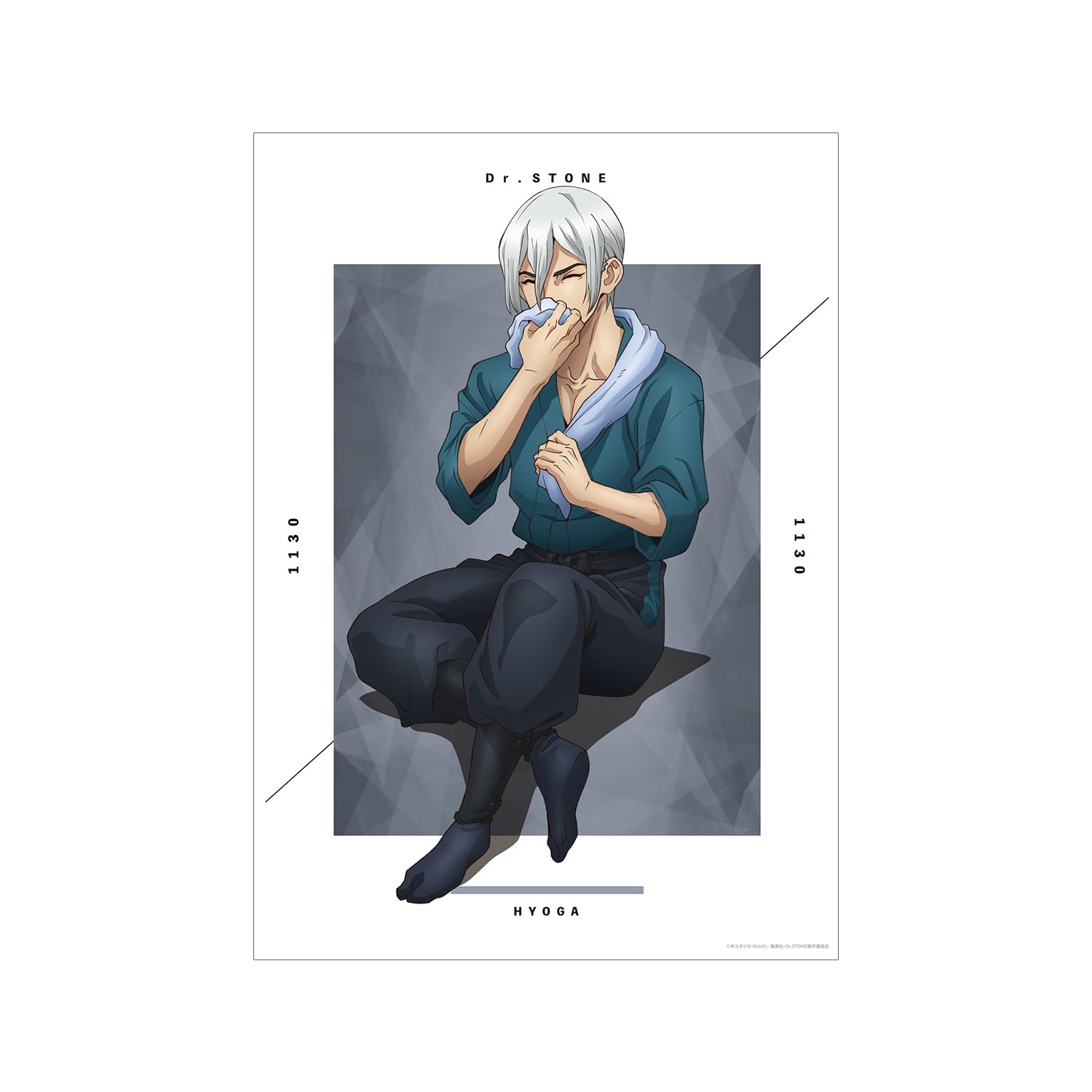 Amazon.co.jp: TVアニメ Dr.STONE 描き下ろしイラスト 氷月 石化
