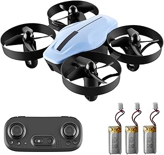 Helicóptero RC, Mini Drone Yuwao para Crianças RC Quadcopter com Função Auto Hover Modo Sem Cabeça Retorno de uma tecla Fácil de Voar 3 Bateria