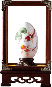 SAYSN Eggshell painting culture ostrich eggshell hand