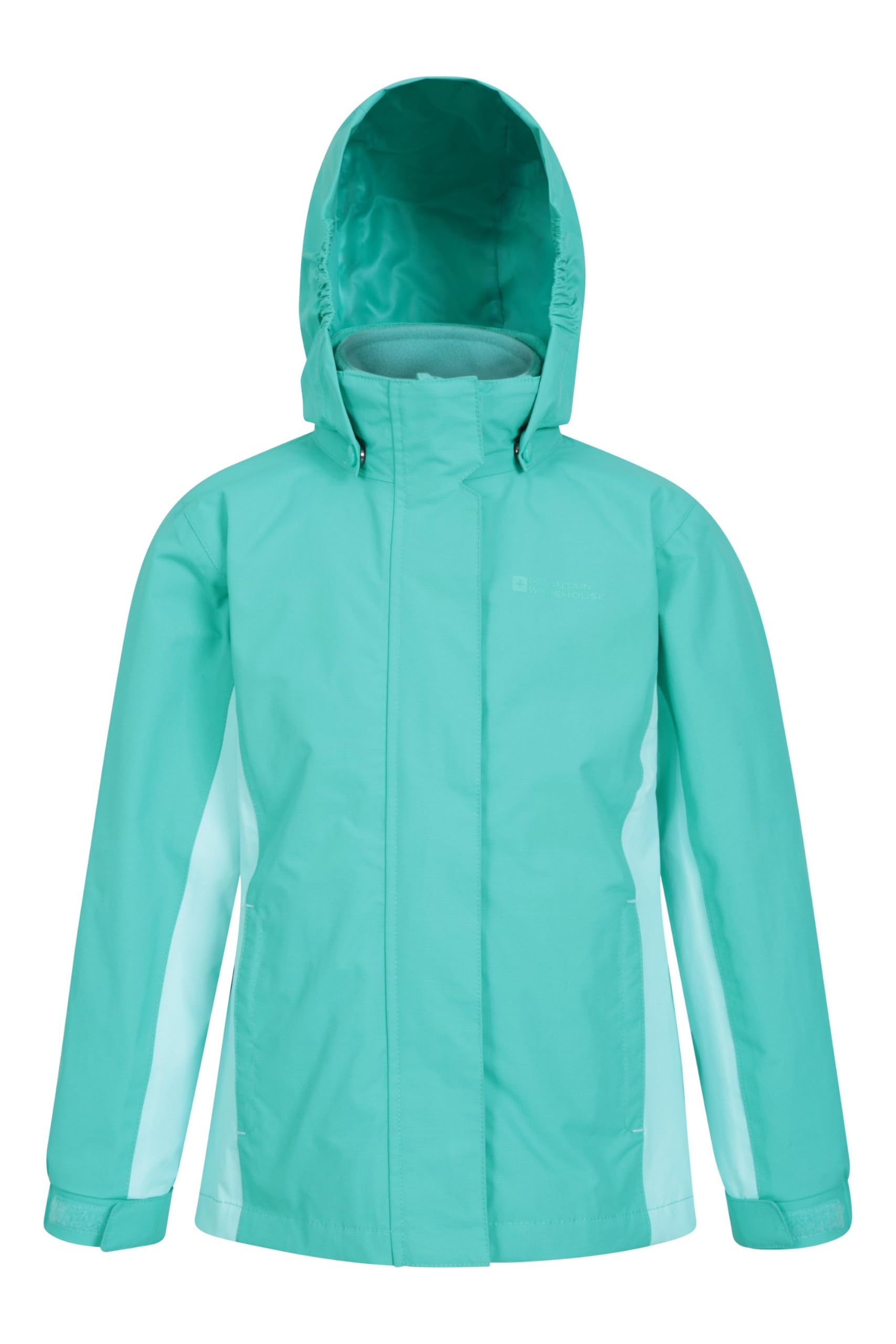 Mountain Warehouse Lightning 3-in-1 Kinder-Jacke wasserdichte Jacke mit Fleecefutter abnehmbarer Kapuze